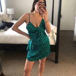 LPA Satin Mini Dress